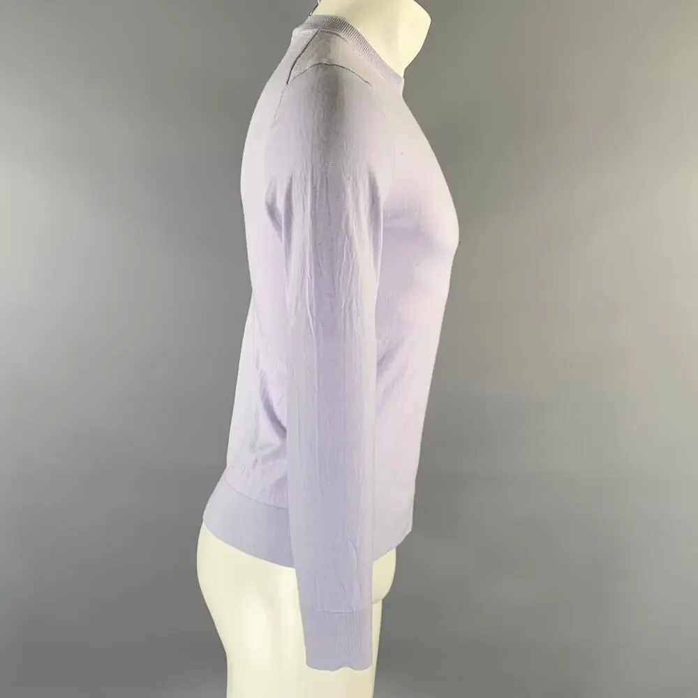 THEORY Size XS Lavender Wool Blend Pull On Pullover